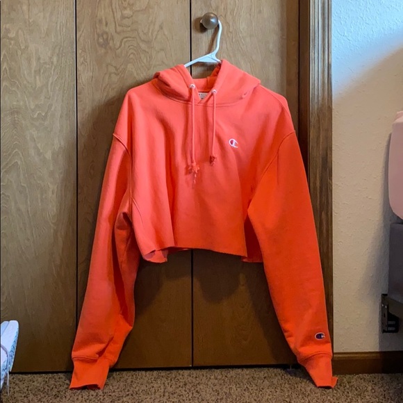 Authentic Champion Cropped Hoodie - Picture 1 of 4
